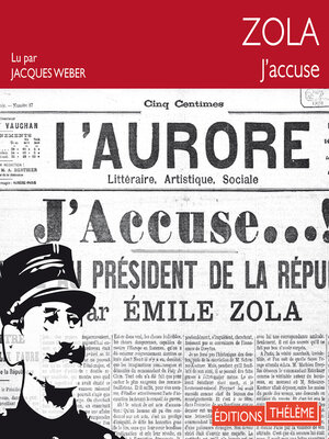 cover image of J'accuse !